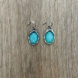 Lucky Brand teal earrings
